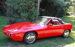 1981 Porsche 928 convertible