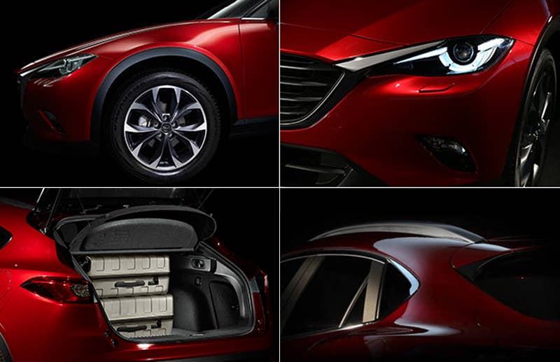 Details of the Mazda CX-4.