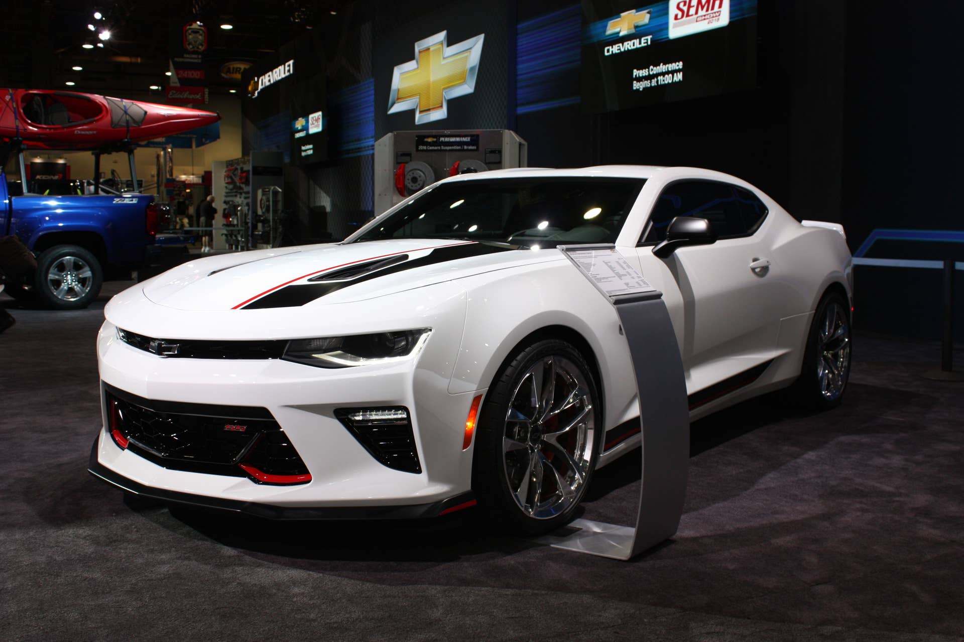 chevy camaro performance sema