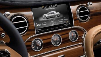 2017 Bentley Mulsanne infotainment