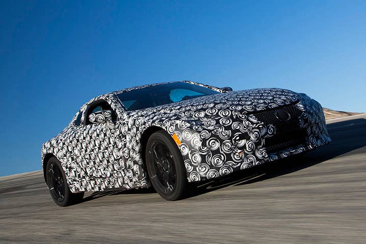 2018 Lexus LC 500 Prototype