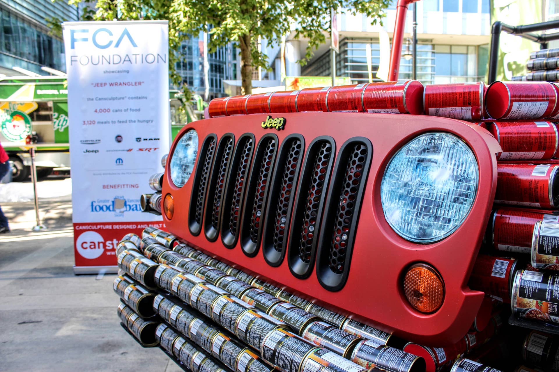Jeep Wrangler canstruction