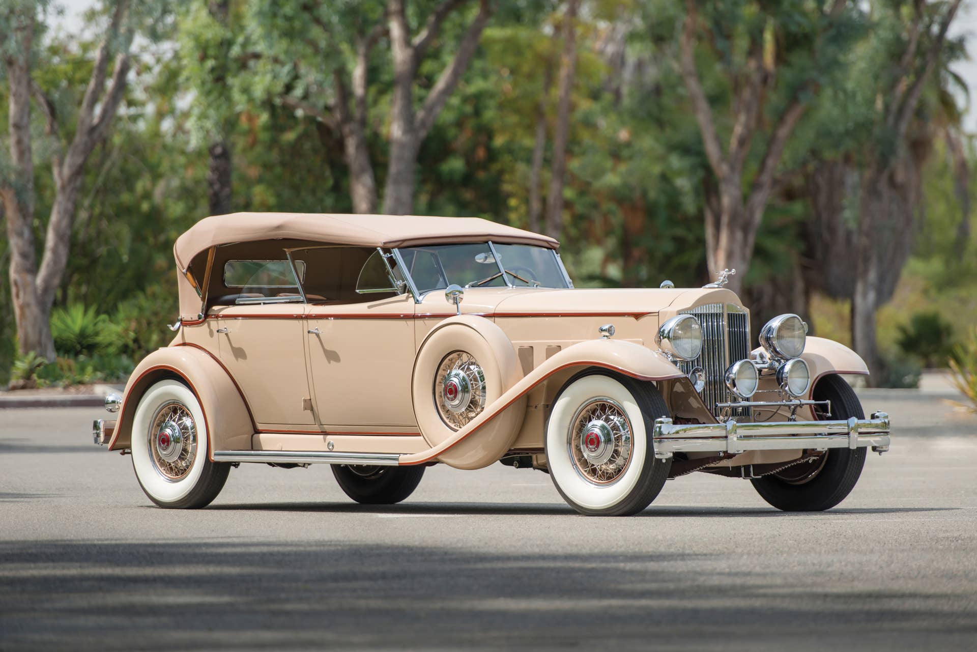 1932 Packard Twin Six Individual Custom Sport Phaeton