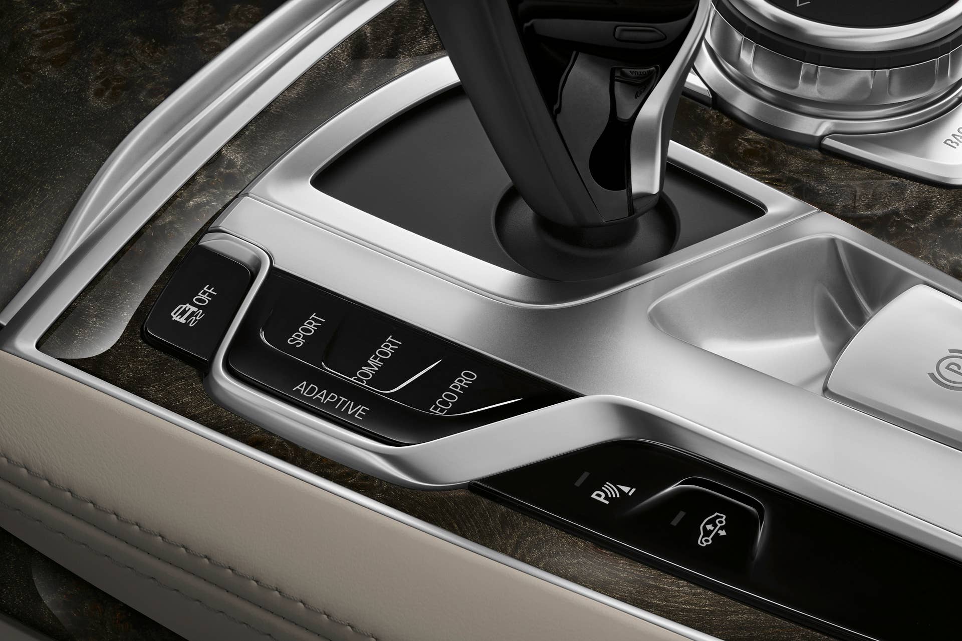 buttons sport comfort 7 series bmw