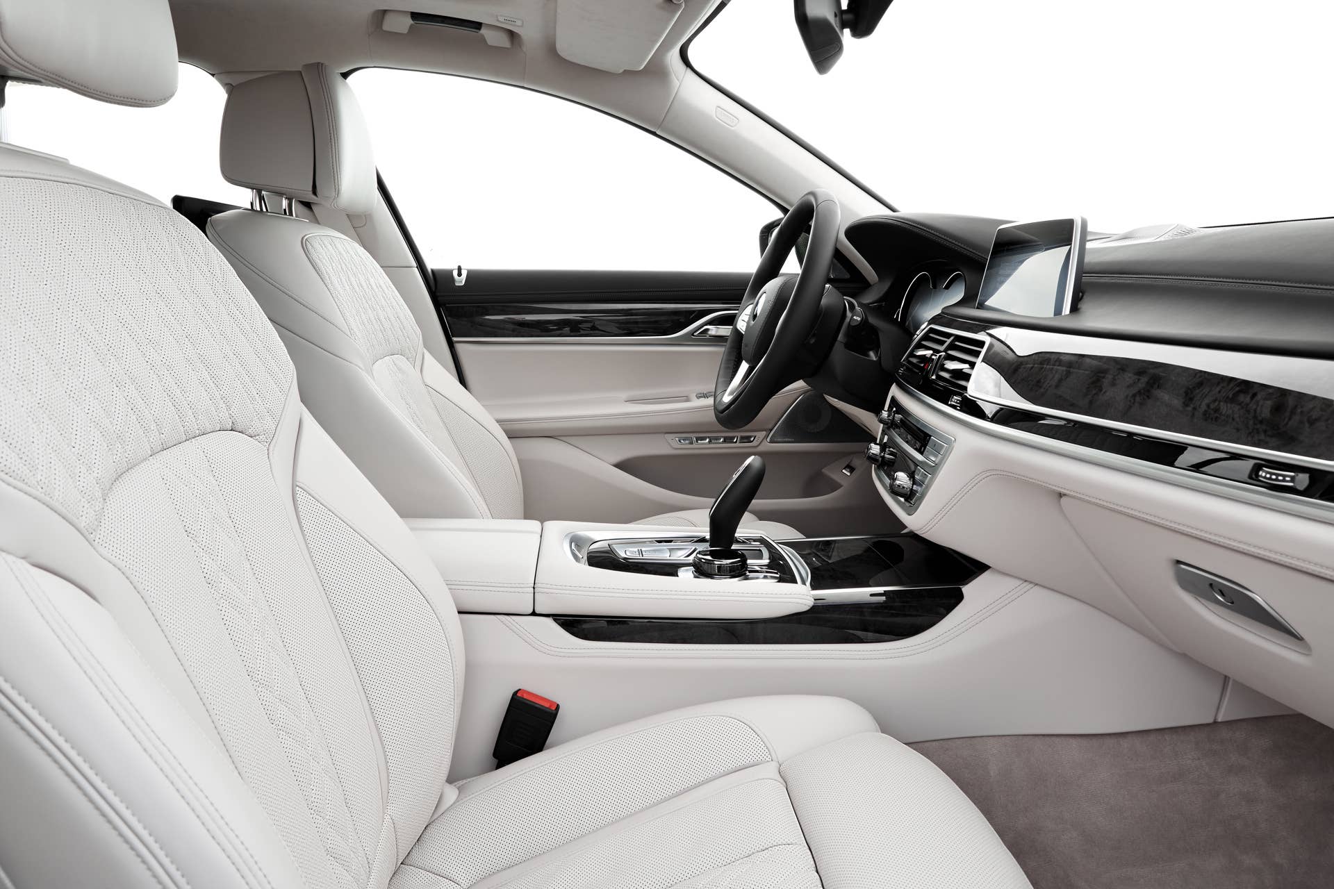 cabin white leather wood 2016 7 series