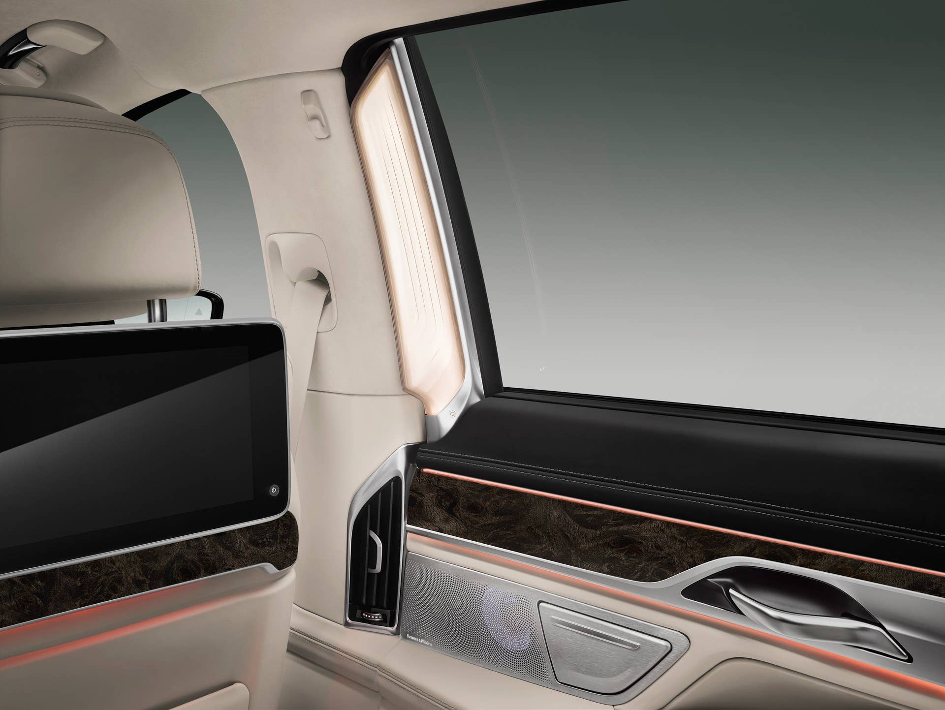 bmw window 7 series cabin 2016