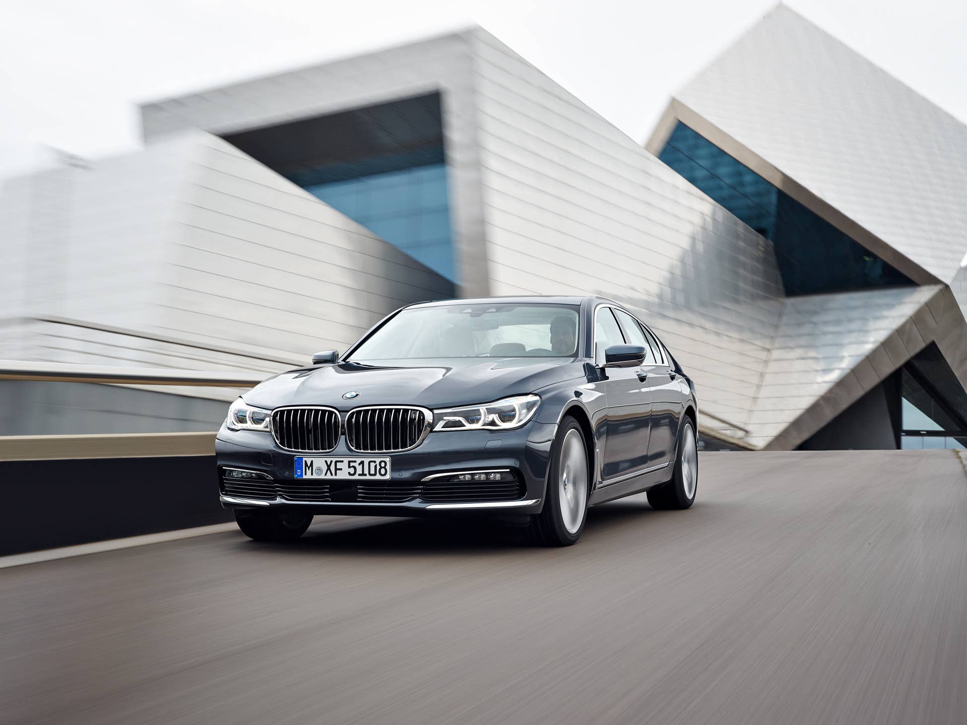 front angle 7 series bmw 2016