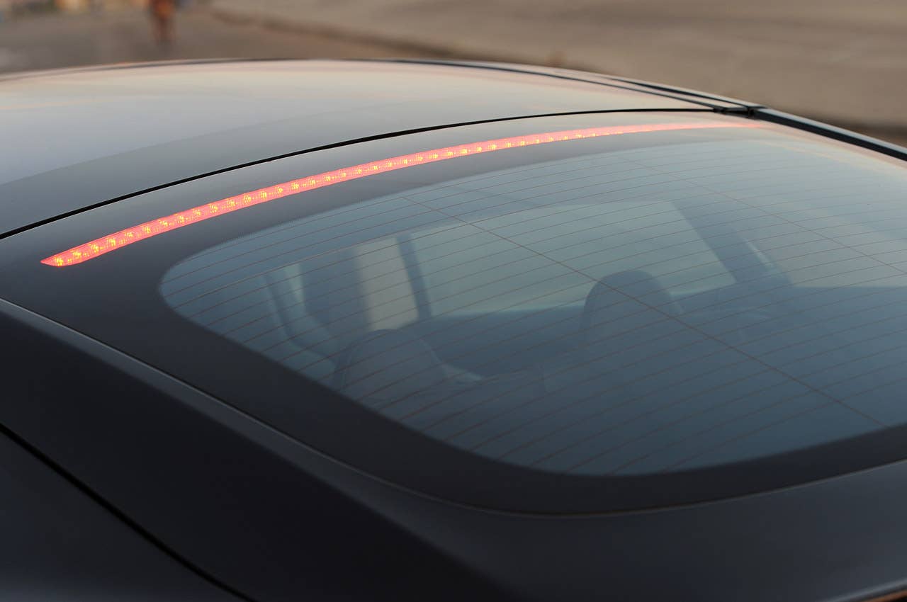 2012 Tesla Model S brake light