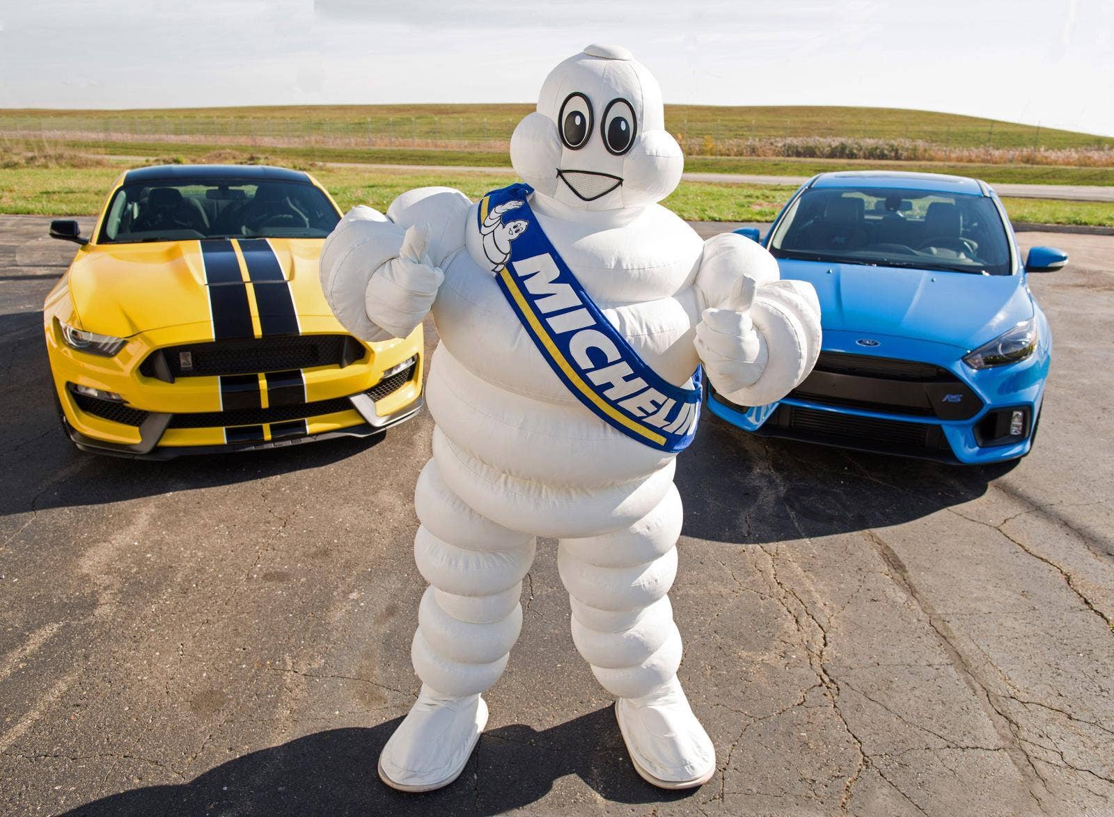 Ford Shelby GT350 Focus RS Michelin Man Bibendum