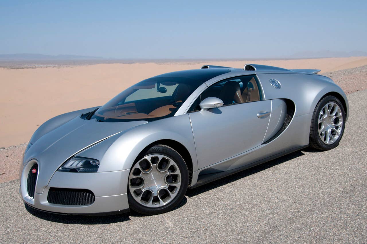 Bugatti Veyron 16.4 Grand Sport front 3/4 view