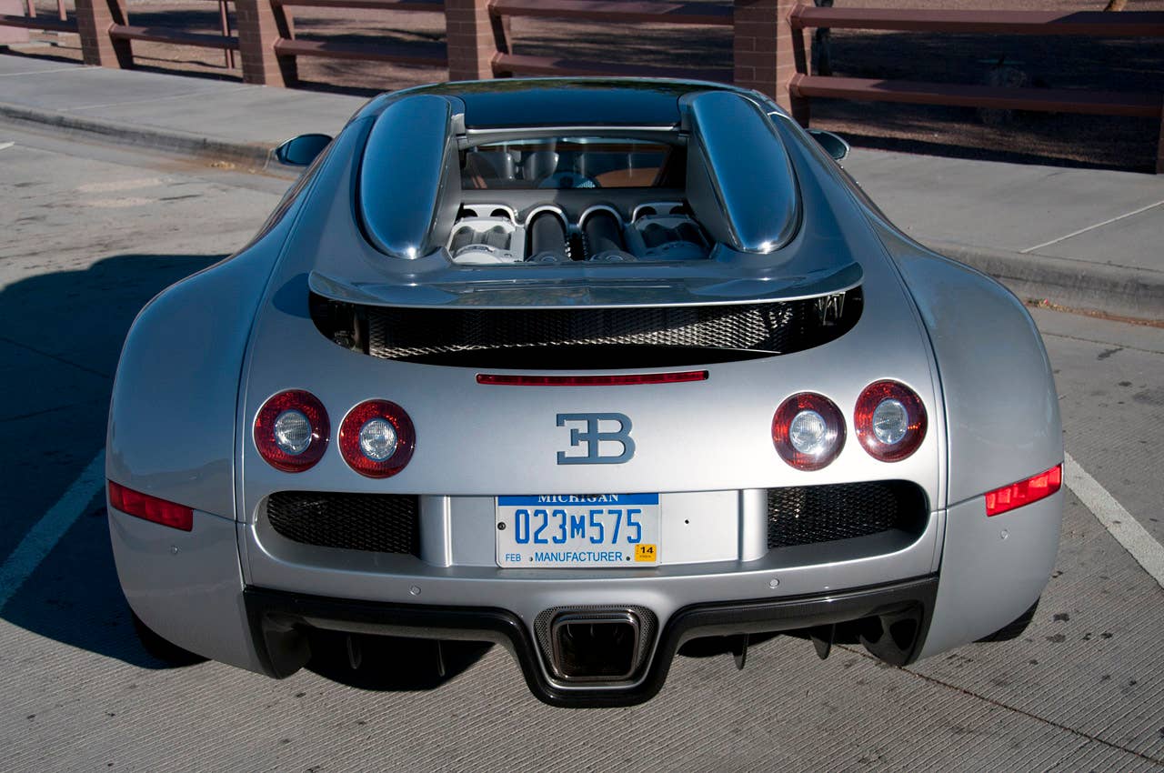 Bugatti Veyron 16.4 Grand Sport rear view