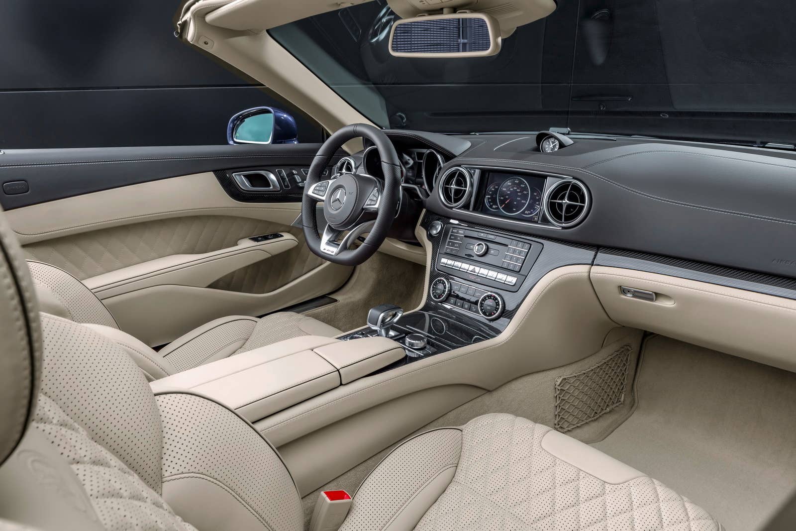 2017 mercedes sl interior quilted leather