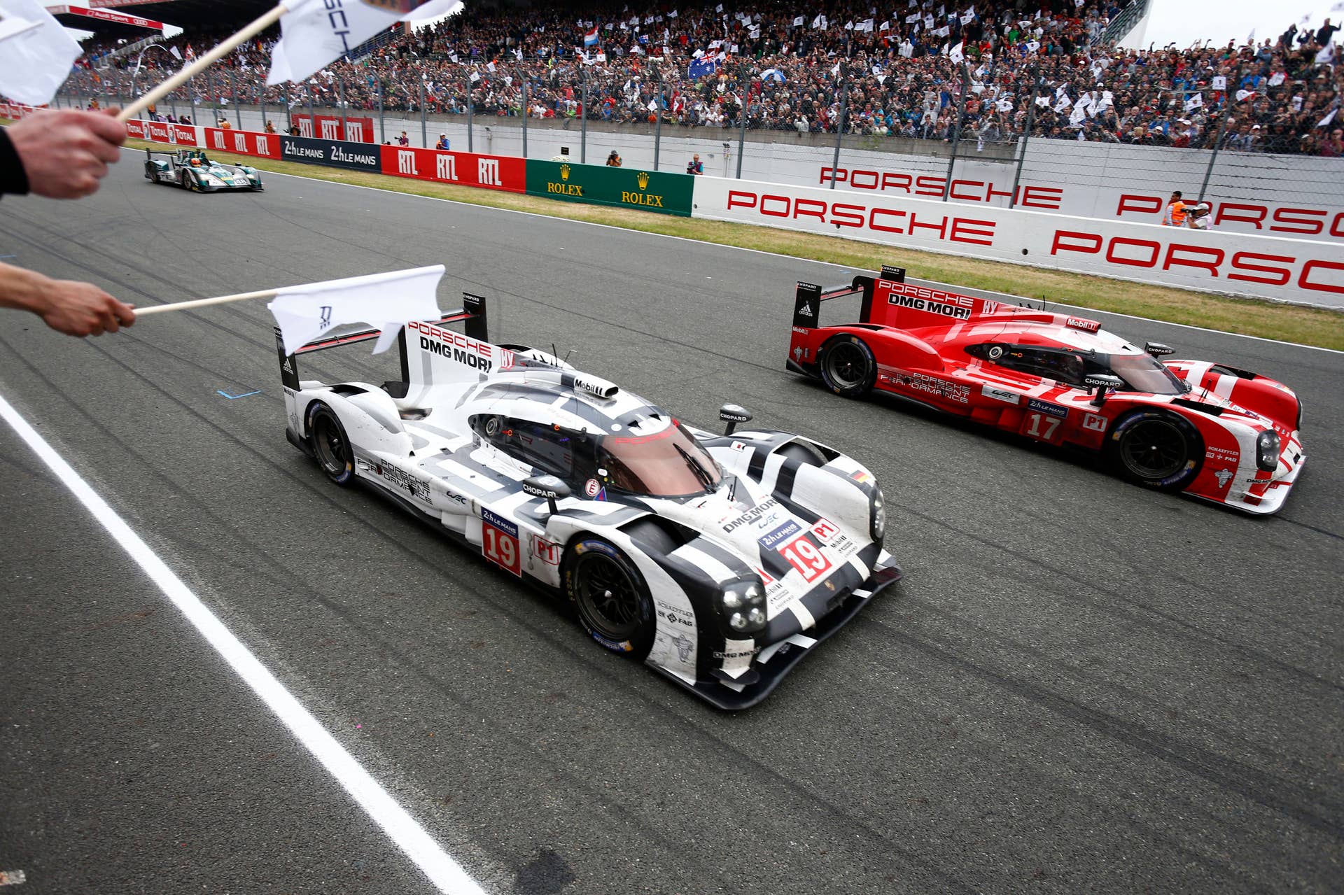 Porsche one-two finish Le Mans 2015