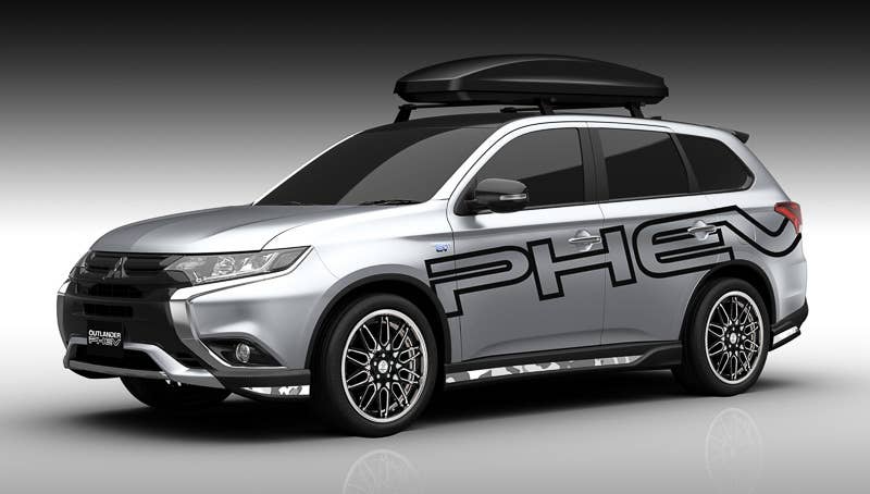 Mitsubishi Outlander PHEV Outdoor Gear Concept