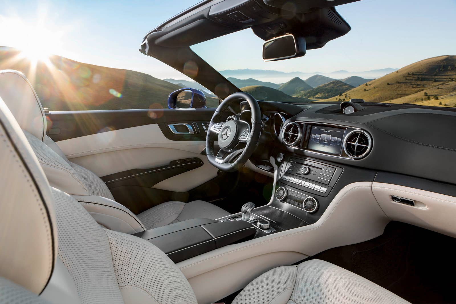 2017 mercedes sl interior outside