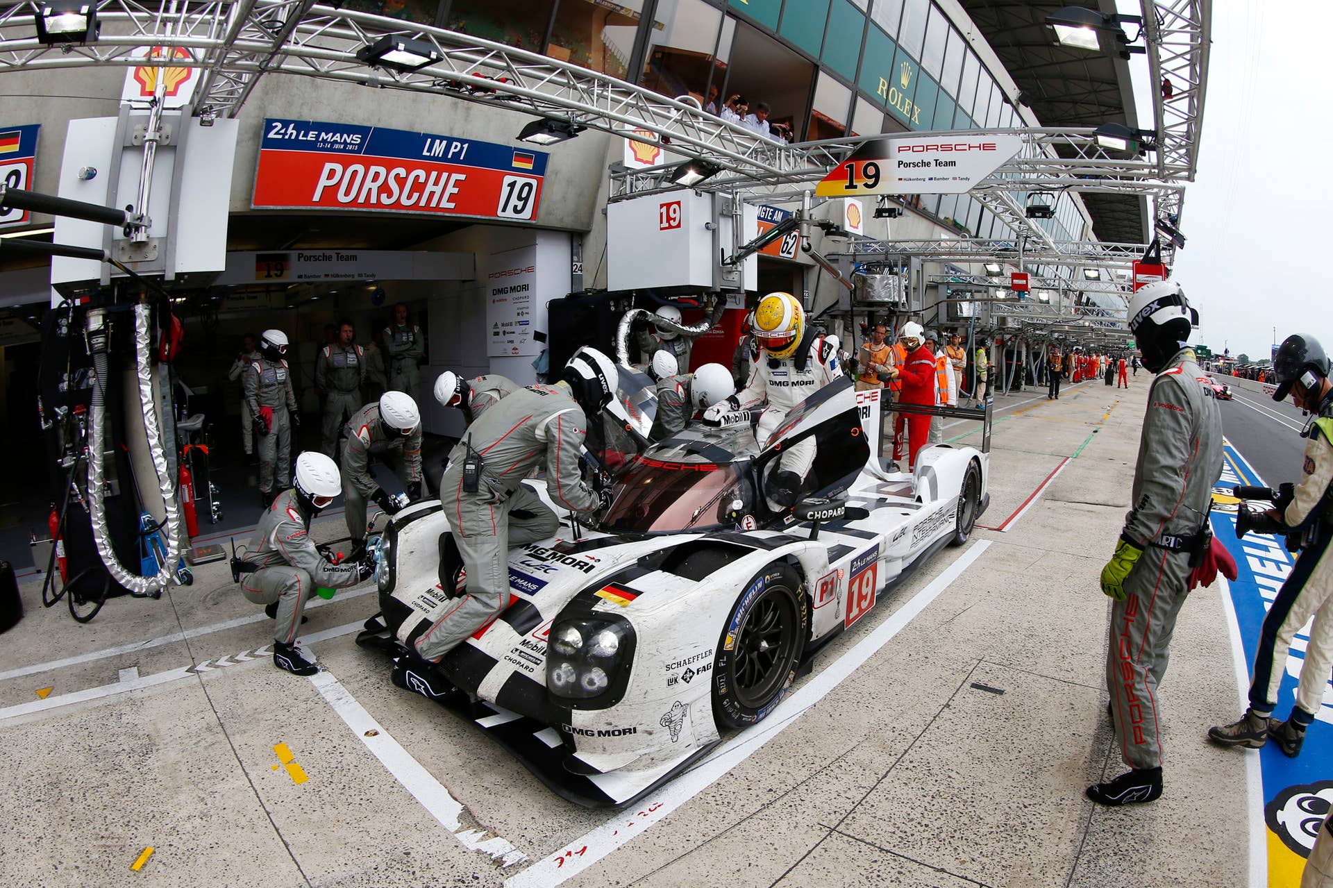 Porsche 919 Hybrid driver swap