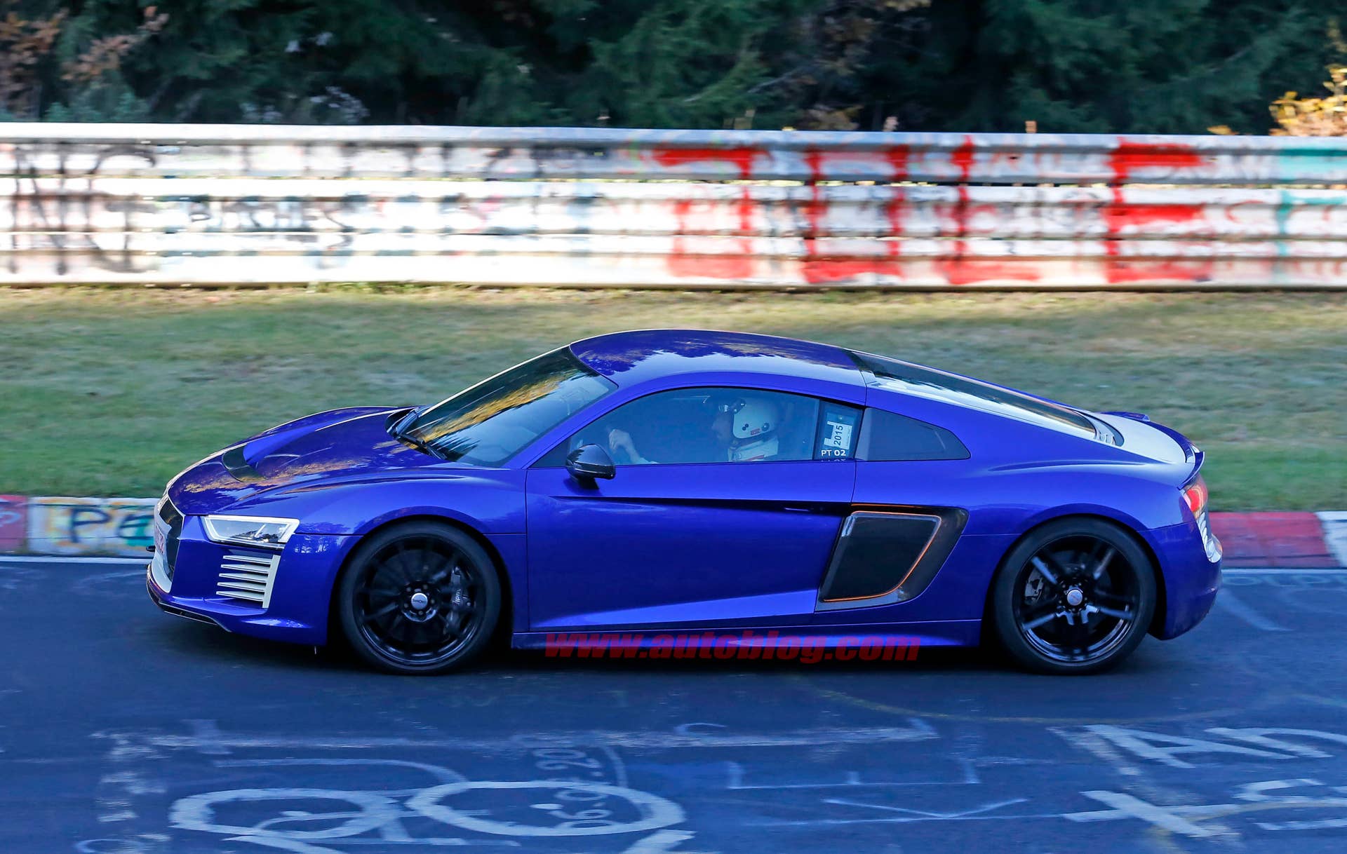 Audi R8 E-Tron prototype profile