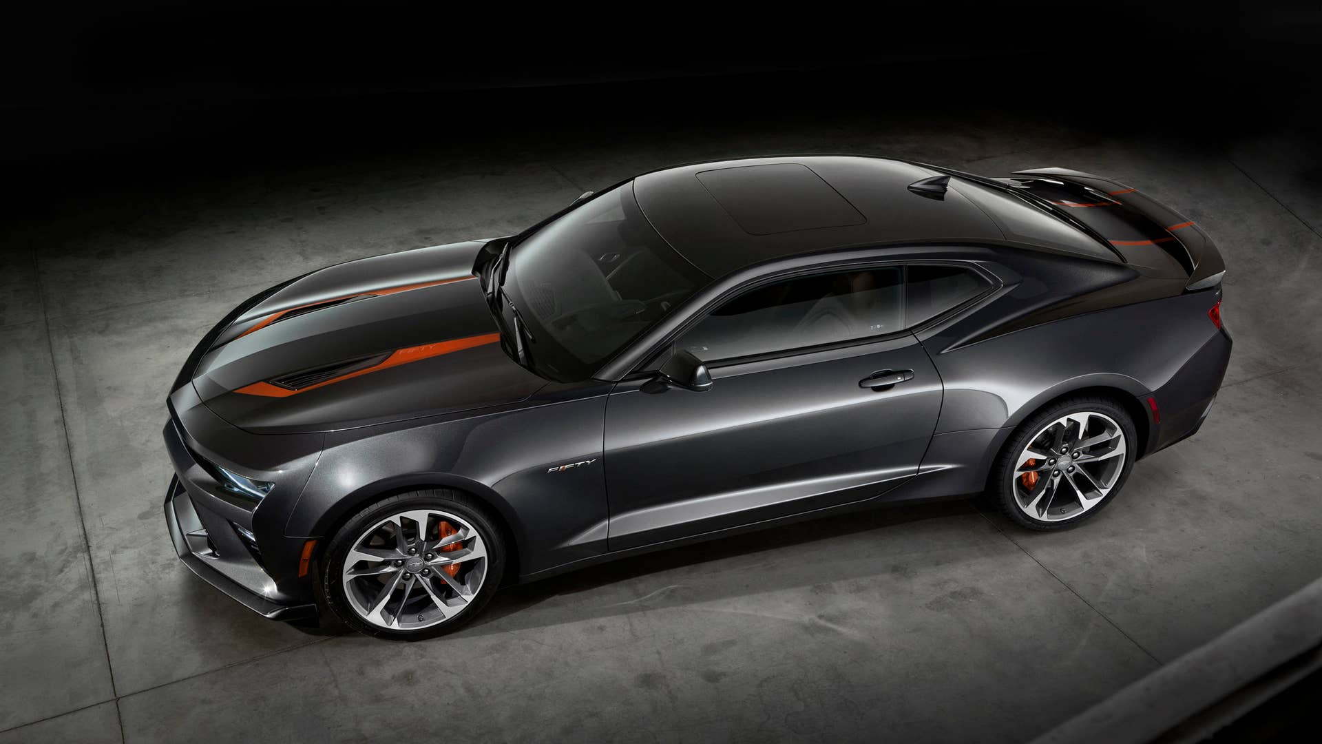 2017 chevy camaro 50th anniversary edition side