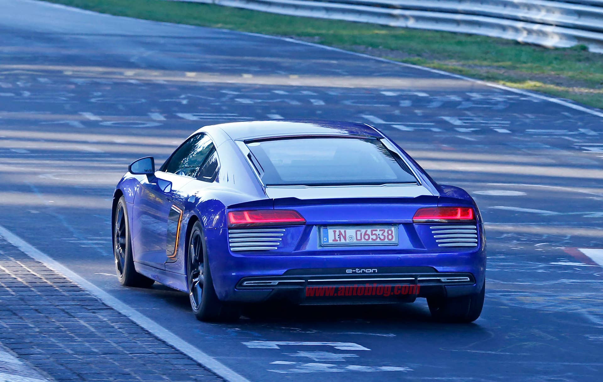 Audi R8 E-Tron prototype rear