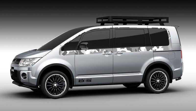 Mitsubishi Delica D5 Active Camper Concept