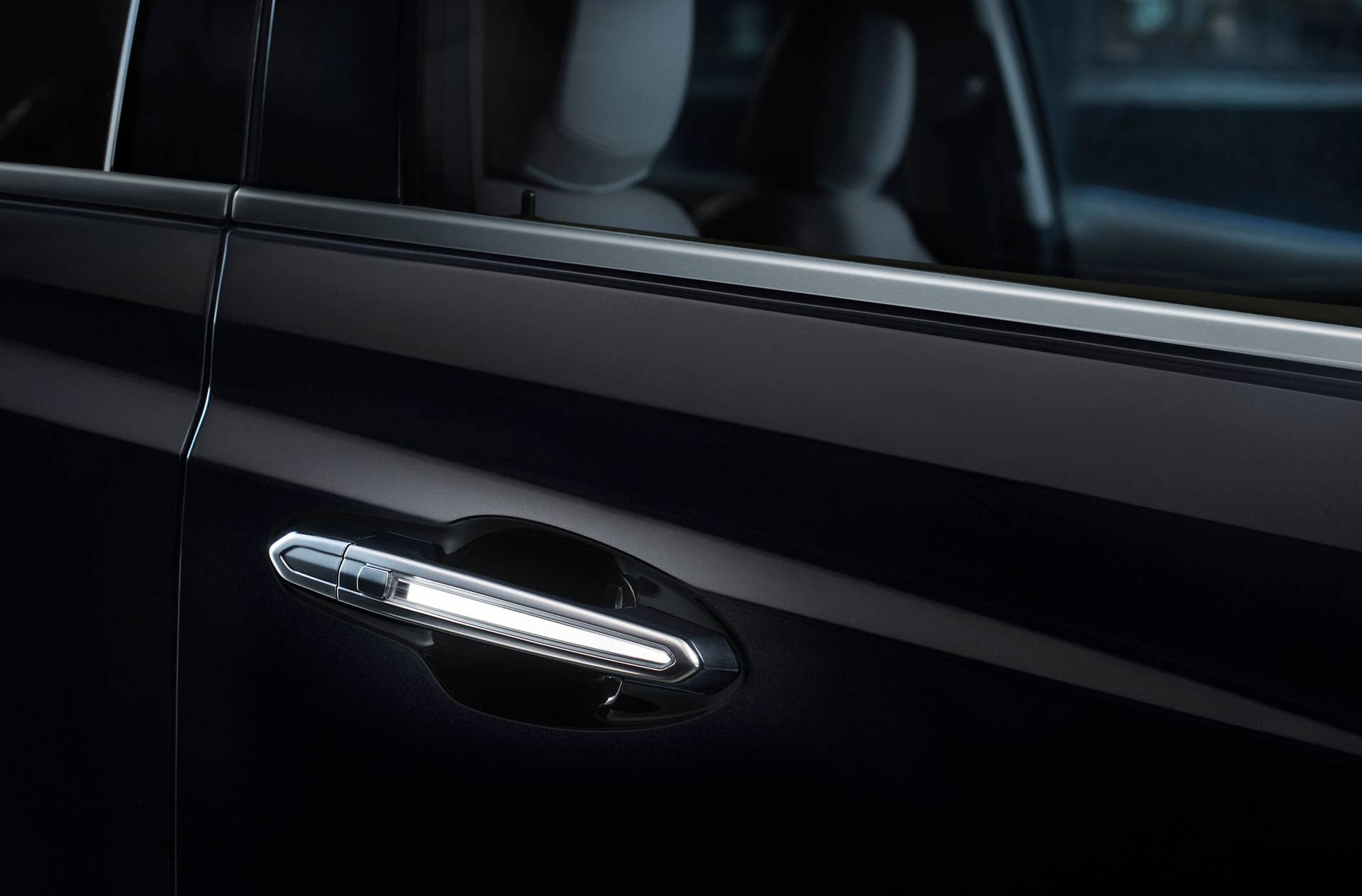 door handle cadillac xt5 window led