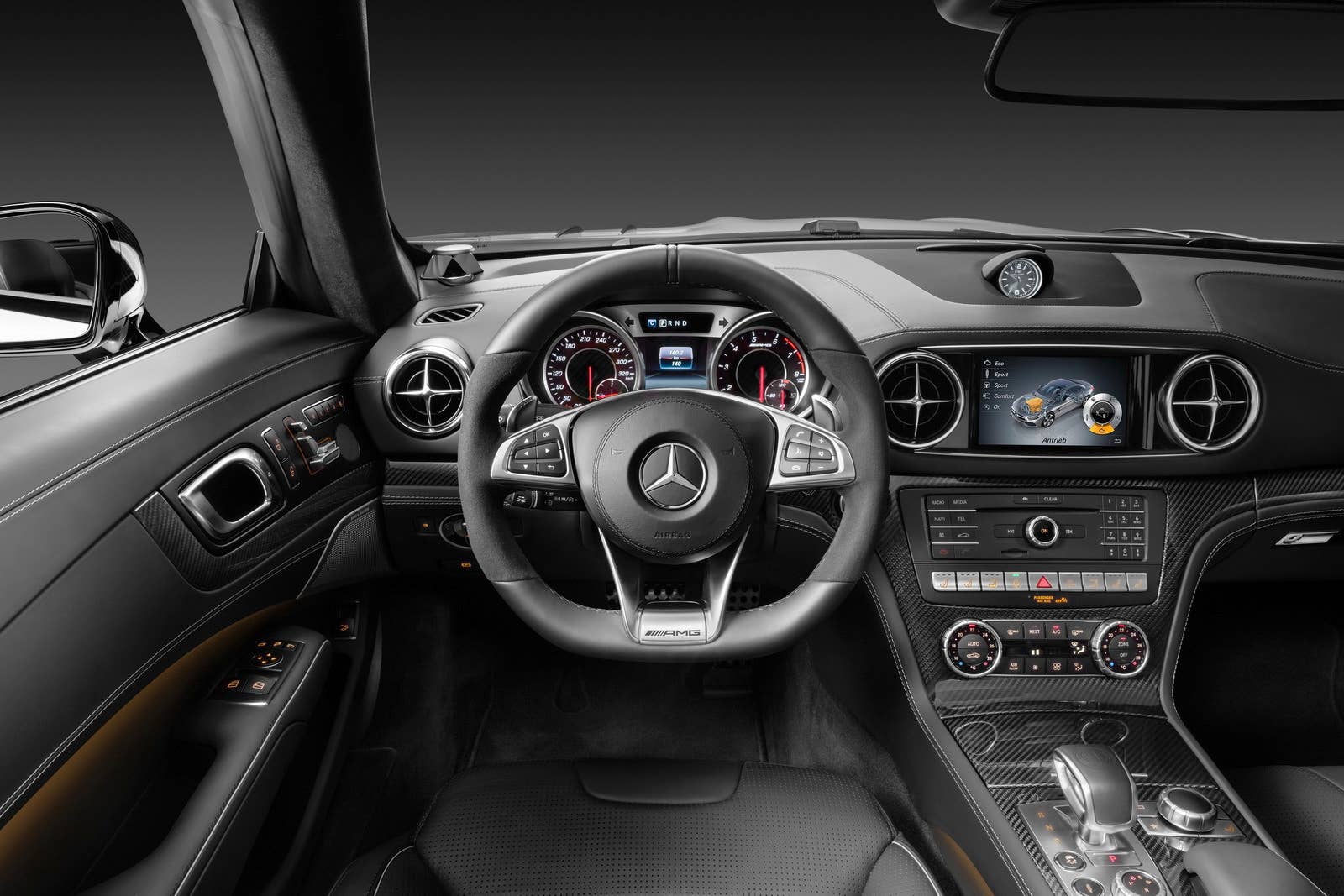 2017 mercedes sl interior cockpit