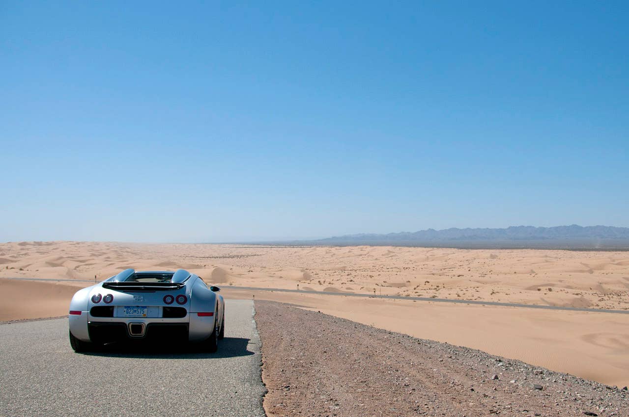 Bugatti Veyron 16.4 Grand Sport rear view