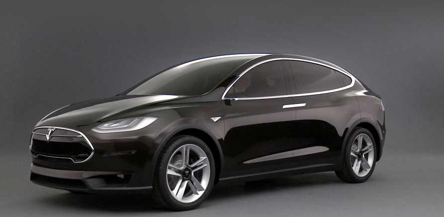 black model x driver side