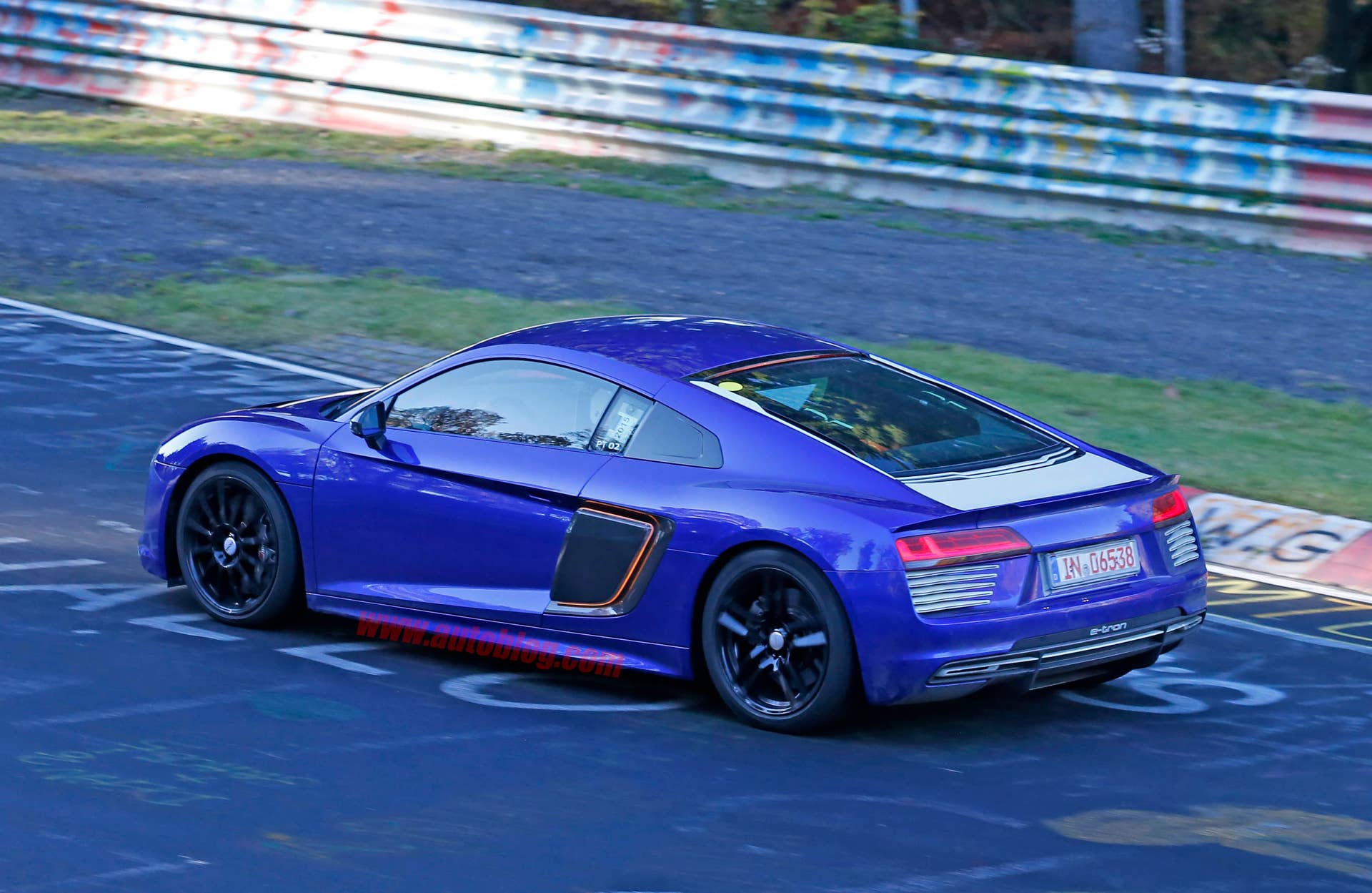Audi R8 E-Tron rear 3/4
