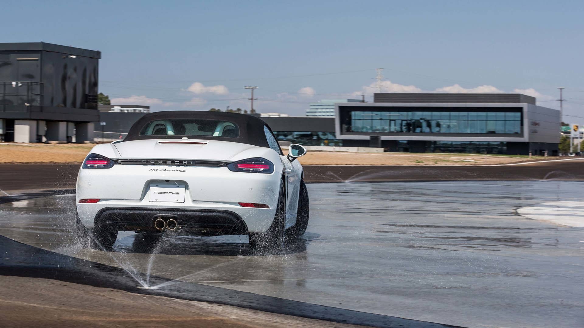 porsche experience center turn
