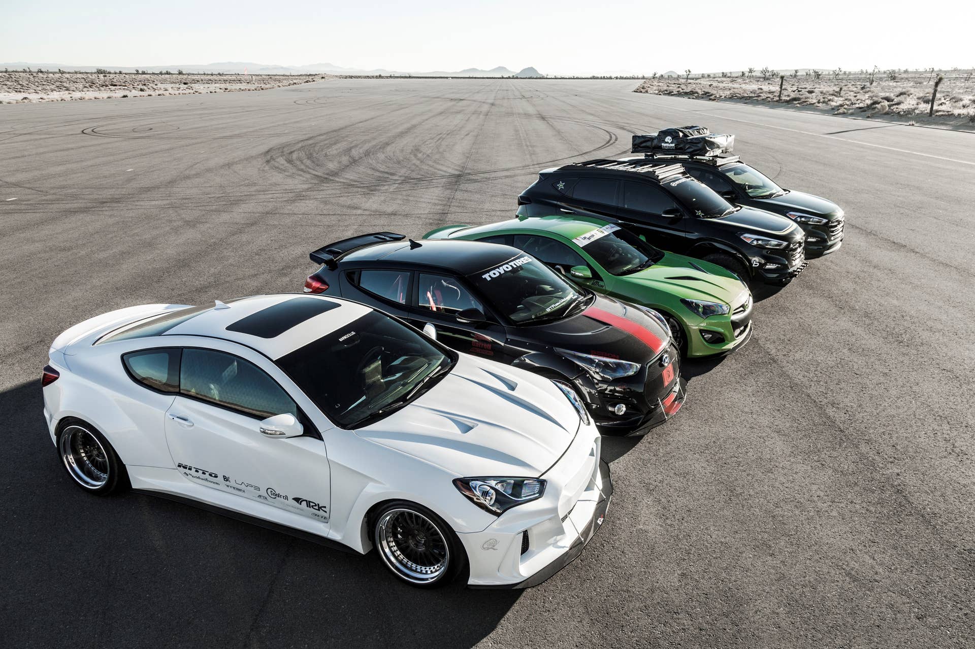 SEMA Hyundai Genesis Coupe Veloster Tuscon