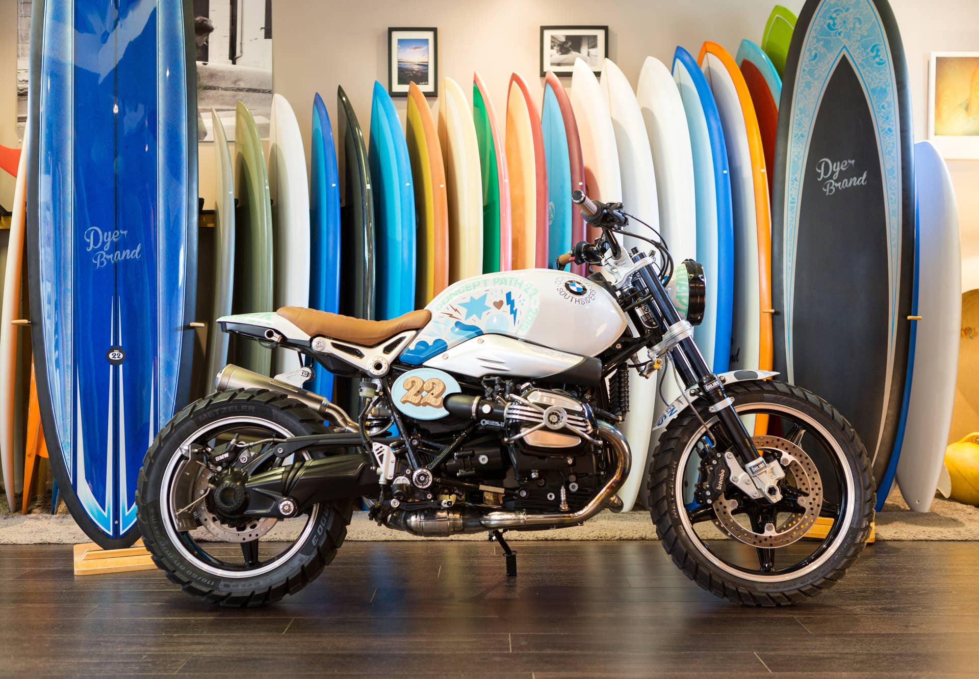 BMW Concept Path 22 surf board shop right side