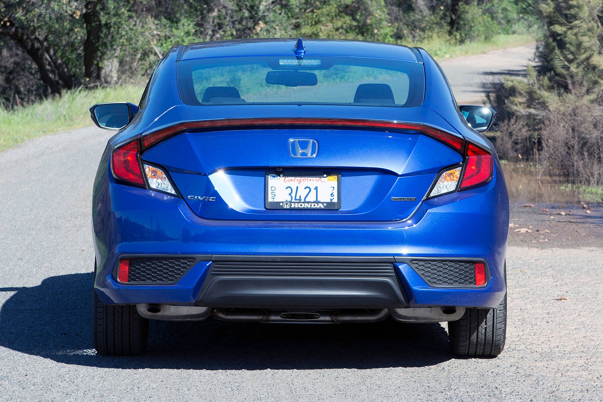 2016 Honda Civic Coupe rear view
