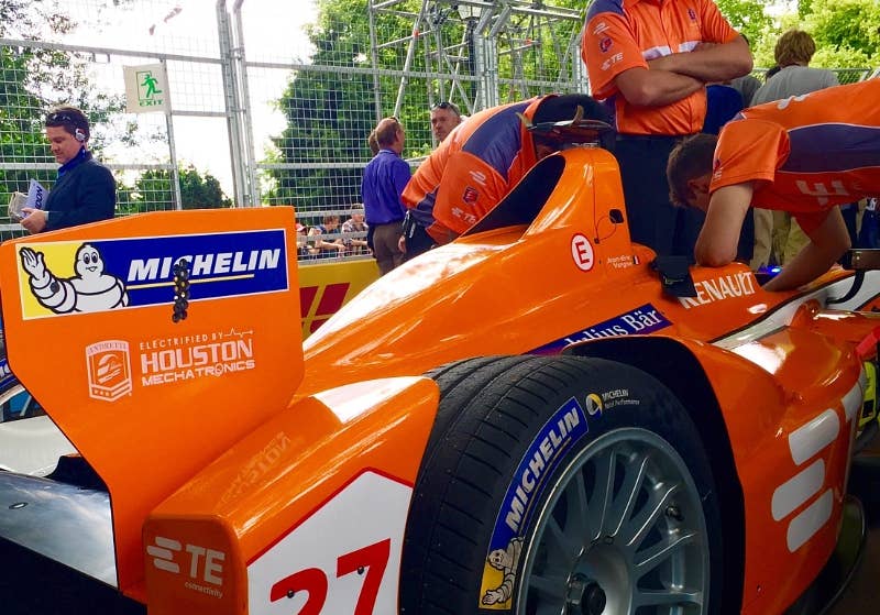 Houston Mechatronics and Andretti Technologies Team to Develop an Advanced Powertrain for Formula E Racing (PRNewsFoto/Houston Mechatronics Inc.)