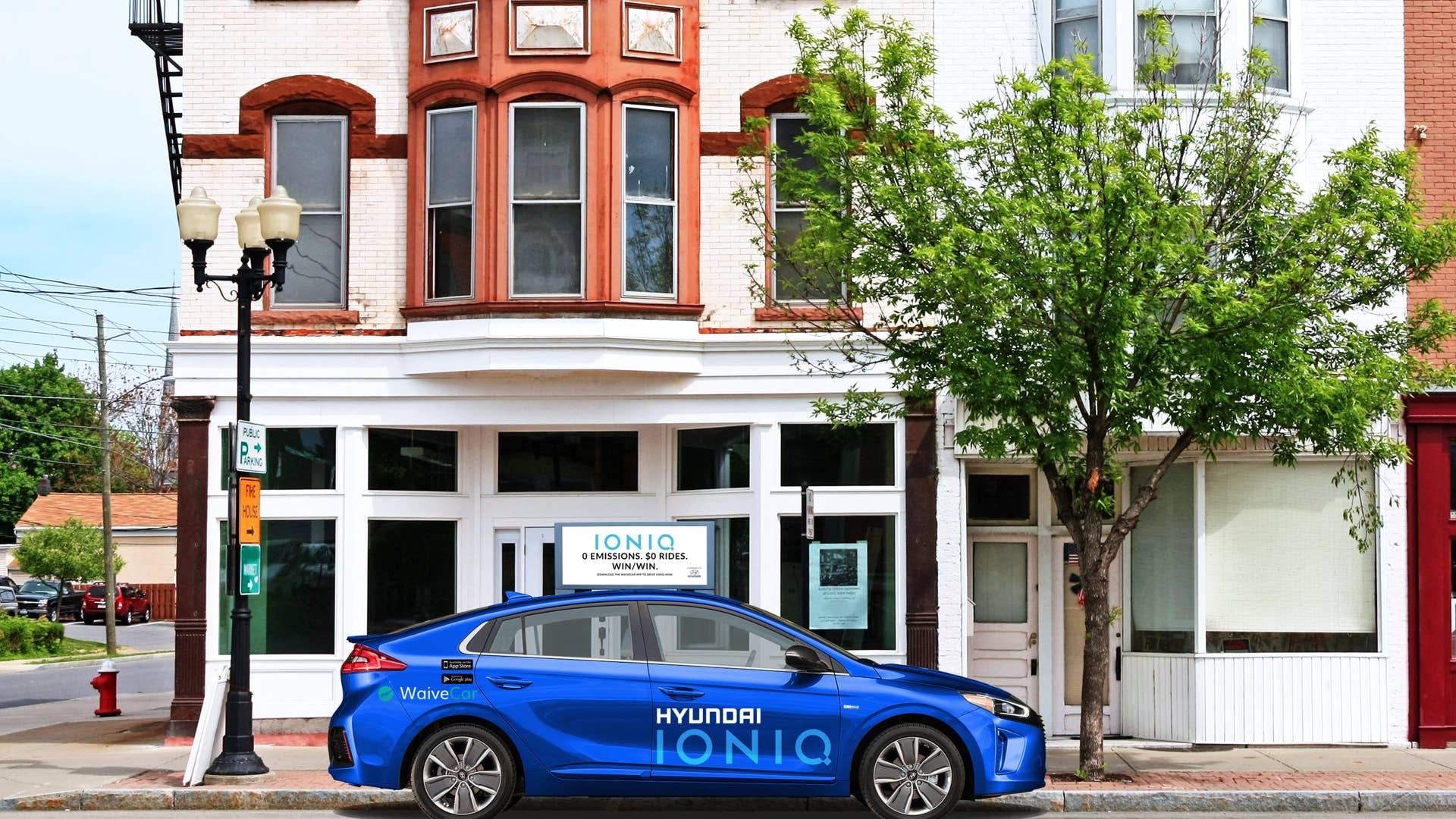 HYUNDAI TEAMS UP WITH WAIVECAR TO OFFER IONIQ ELECTRIC VEHICLES AS PART OF FREE CAR-SHARING PROGRAM
