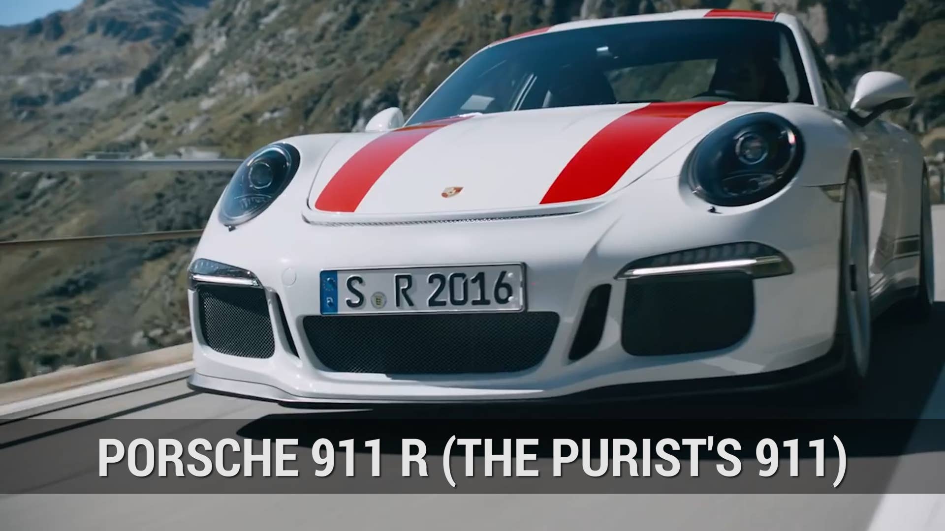 Porsche 911 R Reveal | Autoblog Minute