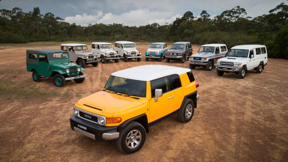 Toyota FJ Cruiser and its Precursors