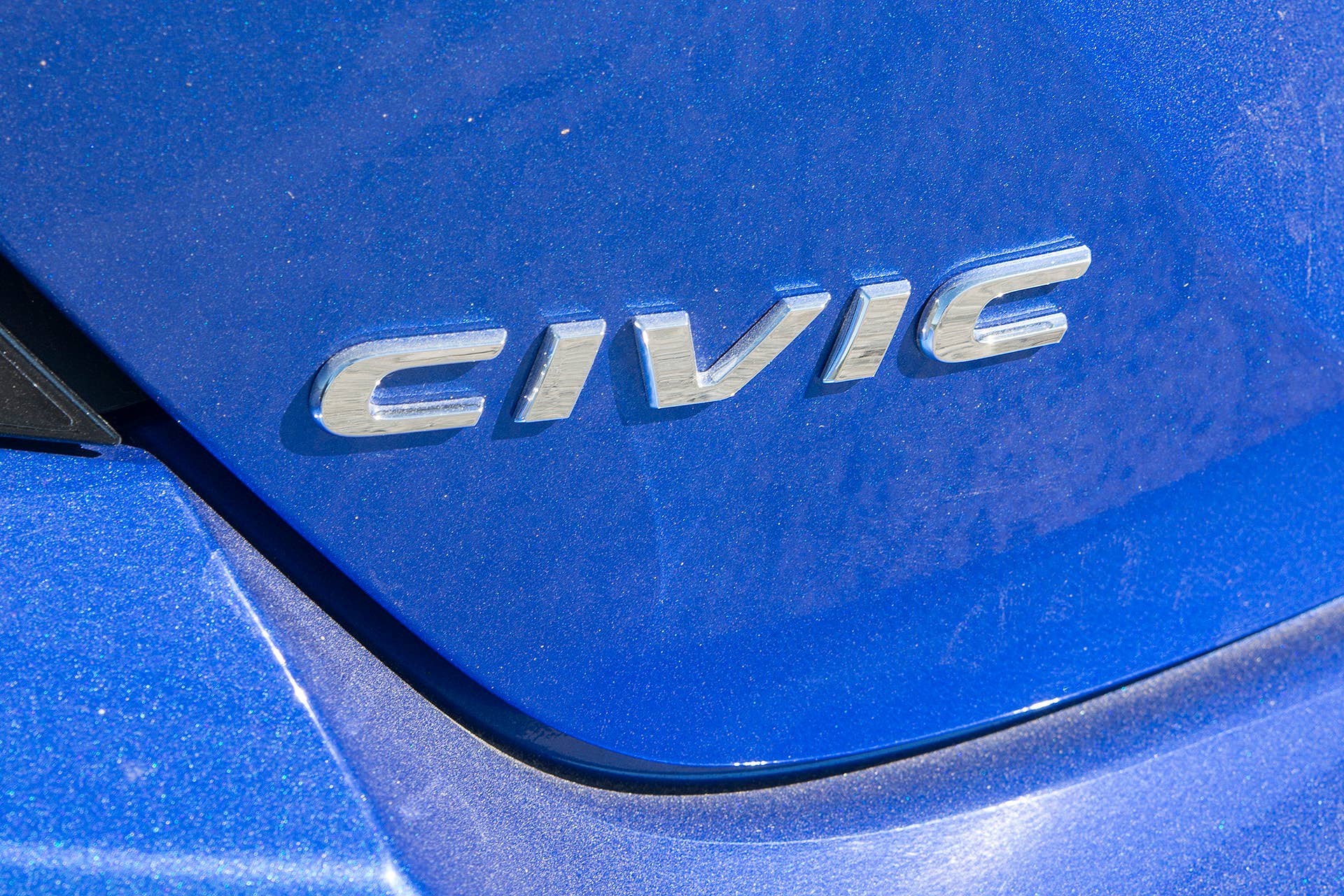 2016 Honda Civic Coupe badge