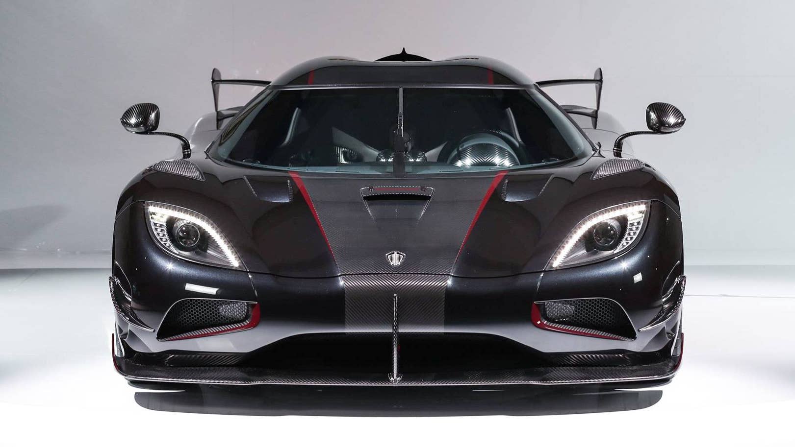 2017 Koenigsegg Agera RSR black front