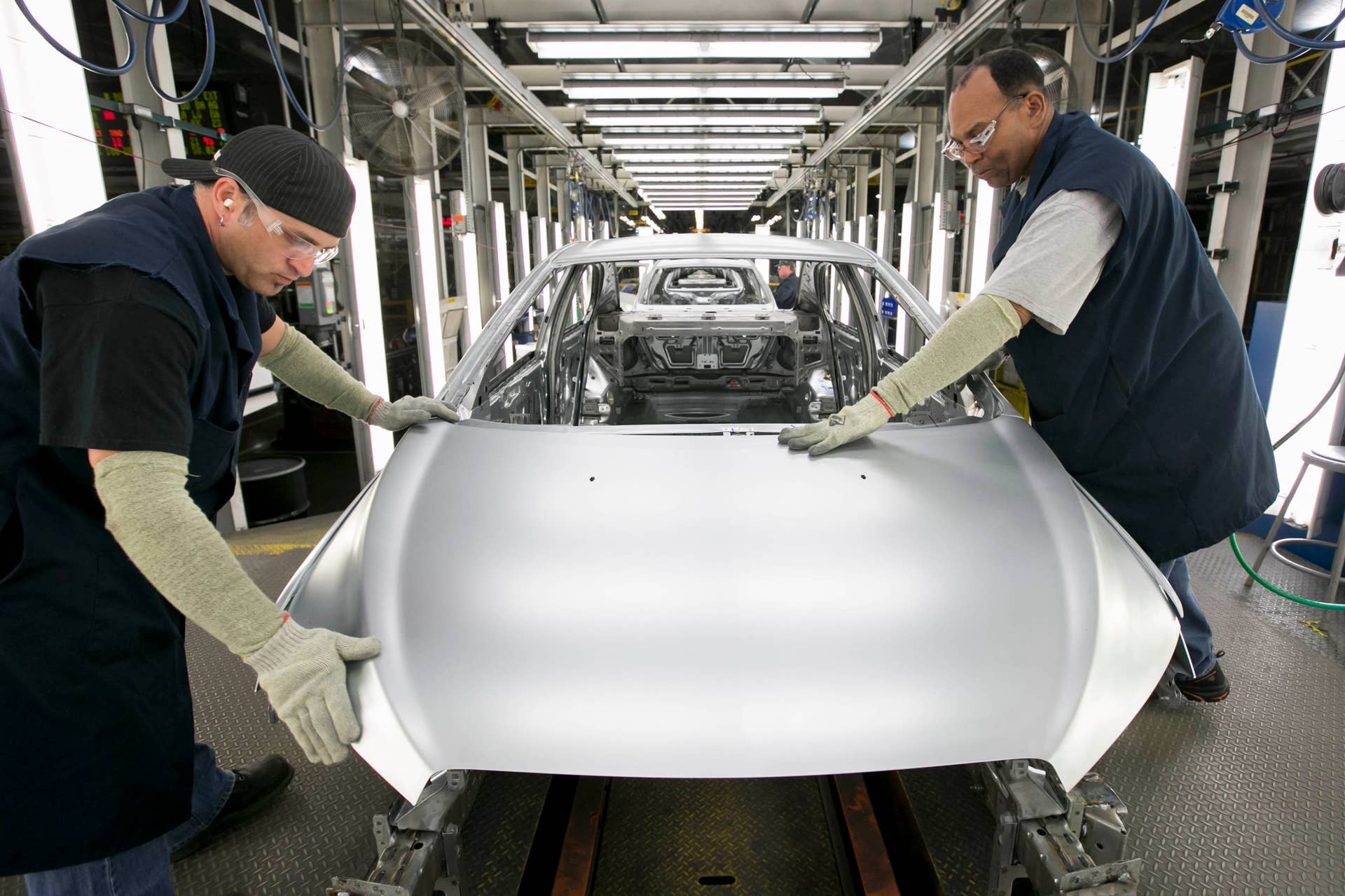GM Orion Assembly Plant panel inspection