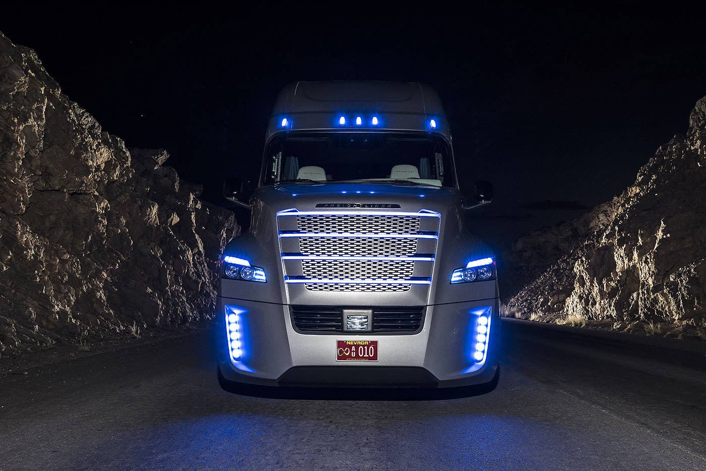 freightliner inspiration front