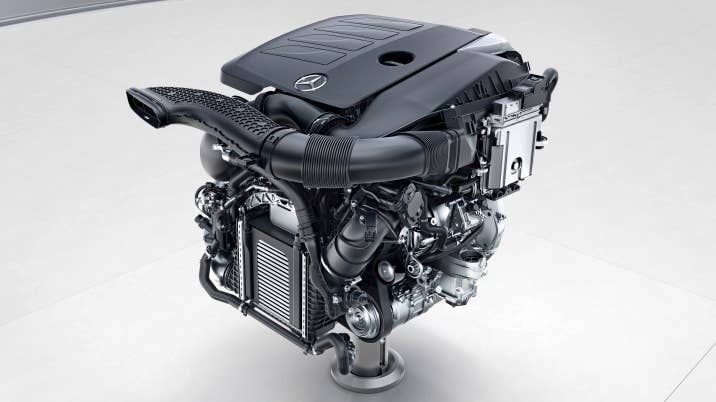Mercedes-Benz Vierzylinder-Benzinmotor, M264 ; Mercedes-Benz four-Cylinder engine, M264;