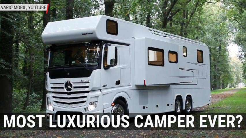Mercedes-Benz Luxury Camper | Autoblog Minute