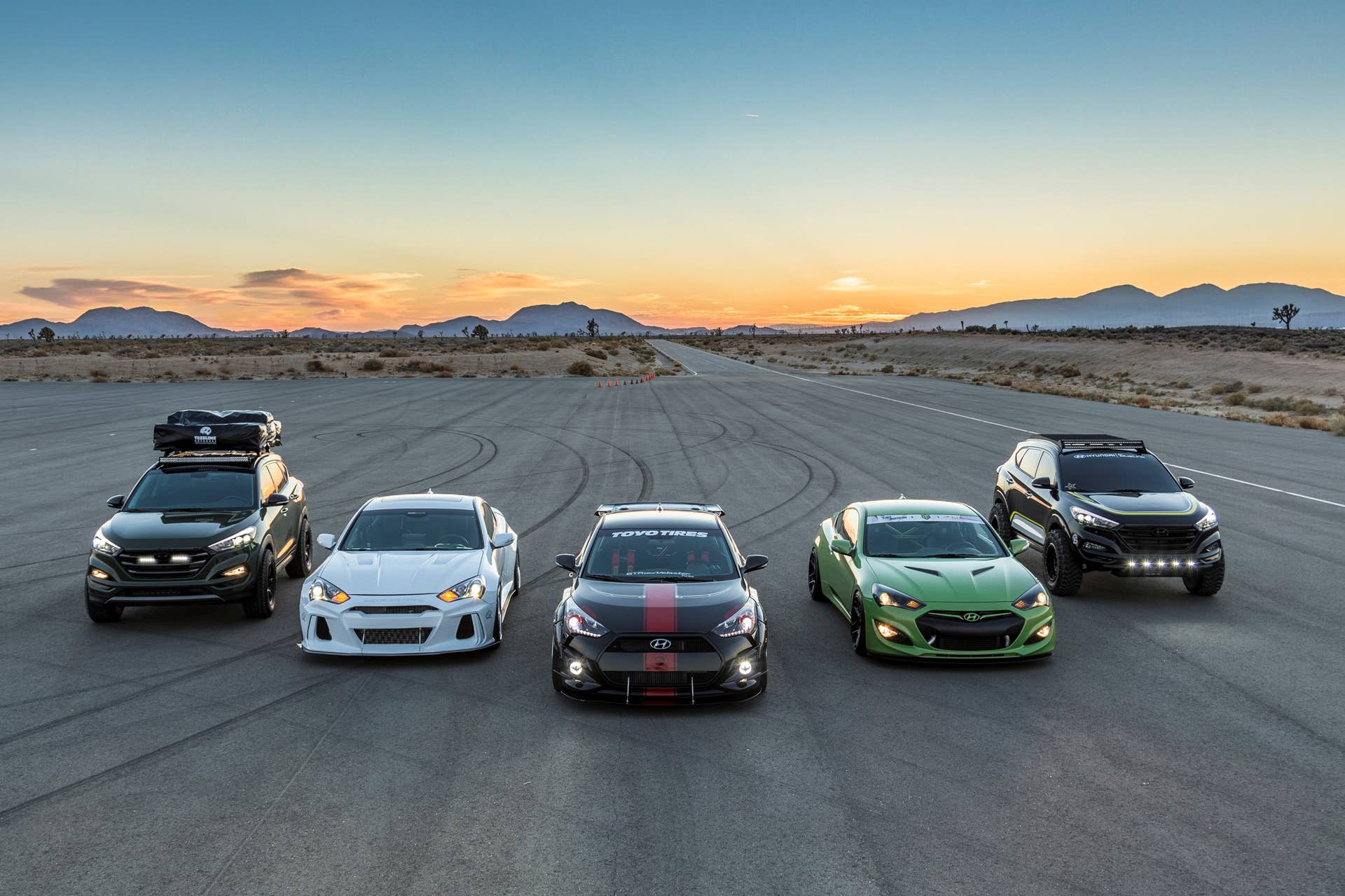 Hyundai SEMA 2015 lineup