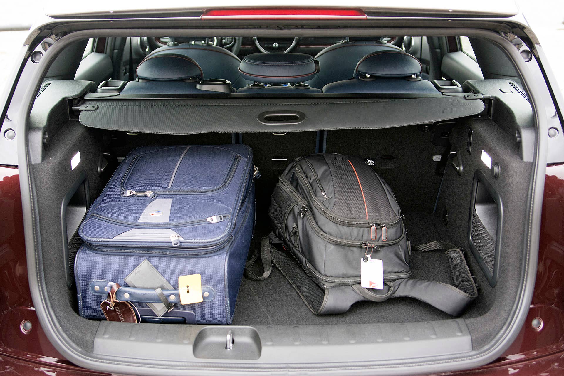 2016 Mini Cooper S Clubman rear cargo area