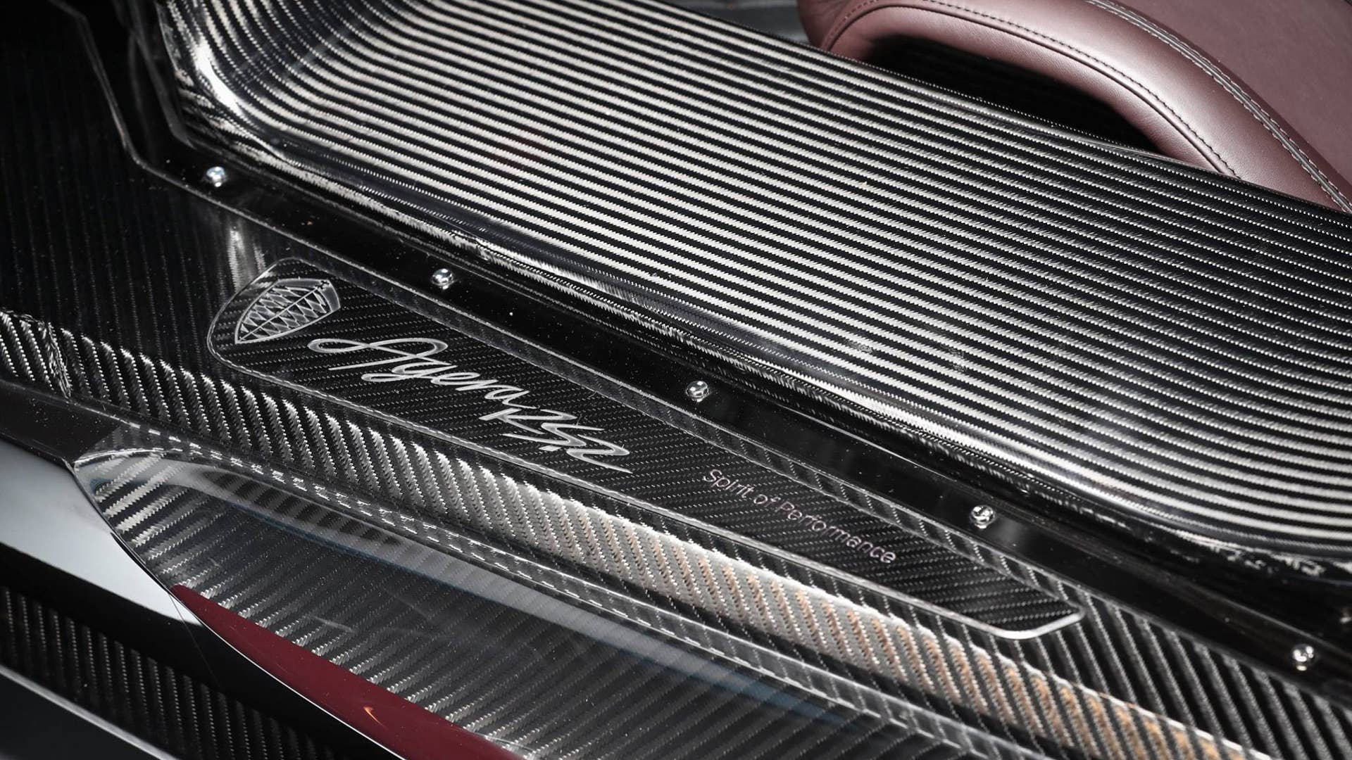 2017 Koenigsegg Agera RSR black door sill