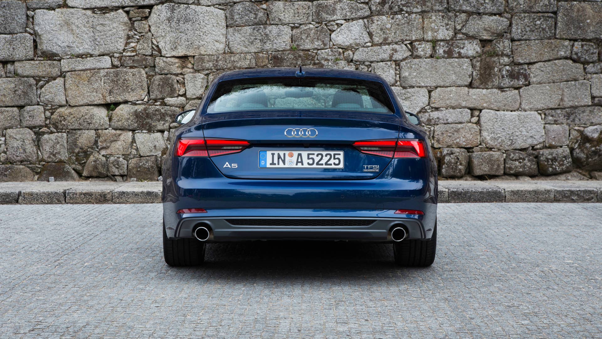 2017 Audi A5 rear