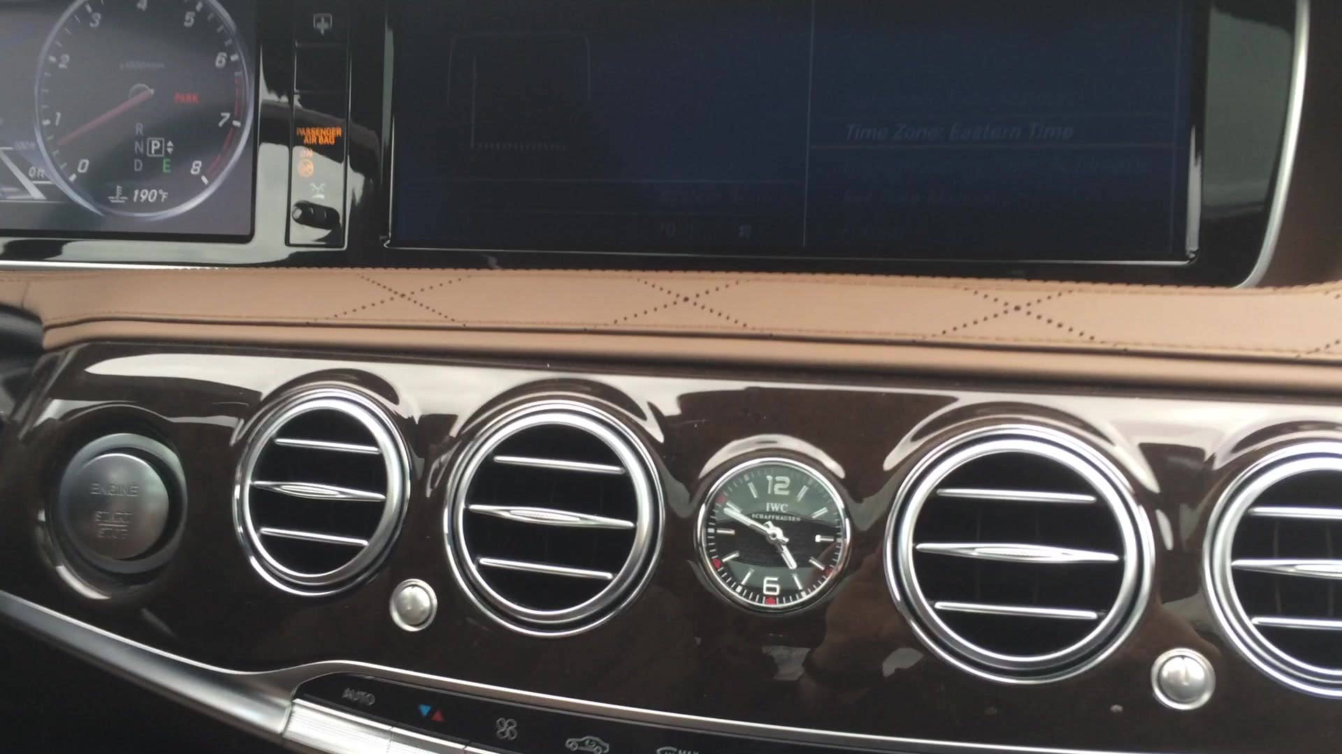 2016 Mercedes-Maybach S600 IWC Schaffhausen Clock | Autoblog Short Cuts