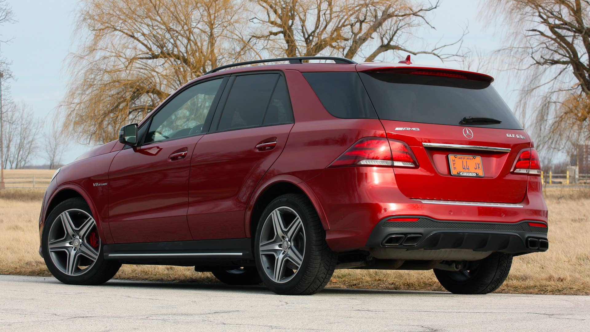 Mercedes-AMG GLE63 S rear view