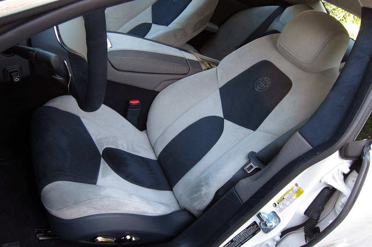 2012 Fisker Karma front seats